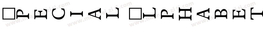 Special Alphabets 10字体转换